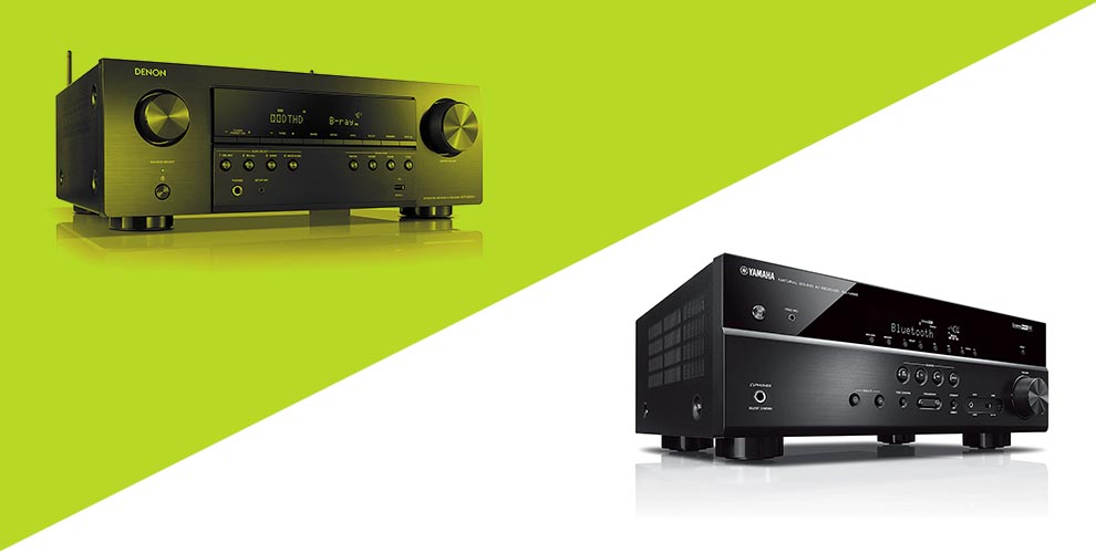 Yamaha vs Denon Comparing integrated amplifiers and AV receivers
